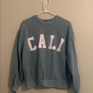 Light pullover sweatshirt